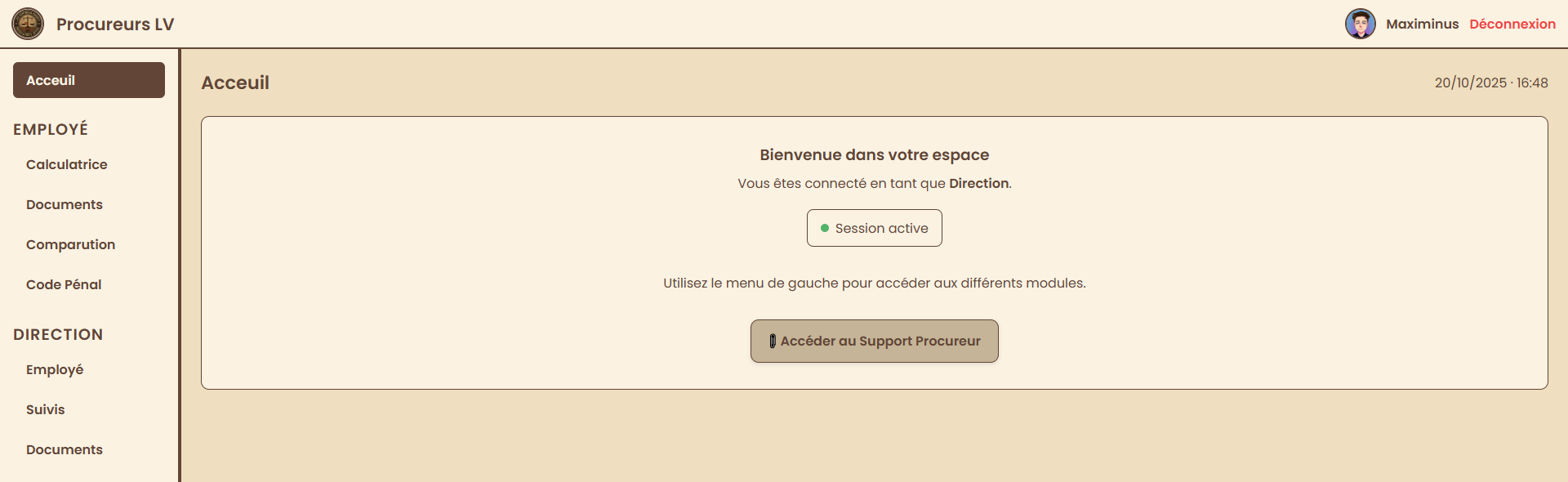 Procureurs LV — Dashboard